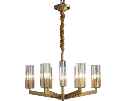Подвесная люстра Brass V11074-6P Moderli