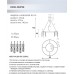 Подвесная люстра Dzhokin LH0059/8P-GD-CL Lumien Hall
