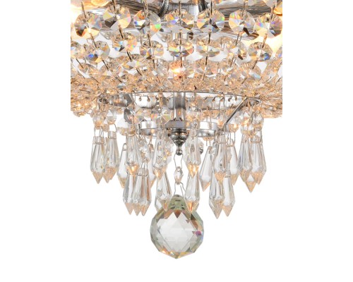 Потолочная люстра Rococo ROCOCO 81407/4C CHROME Natali Kovaltseva