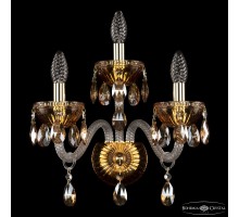 Бра 5417 5417B/2+1/165 G Amber/M-1G K721 Bohemia