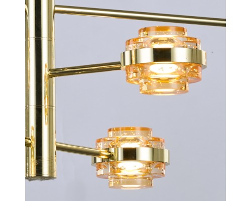 Подвесная люстра Indiana MX22030002-6A gold/champagne DeLight Collection