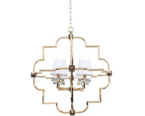 Подвесная люстра Baltimore LDP 8020-4 GD+WT Lumina Deco