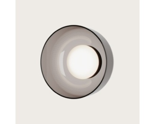 Настенный светильник Ipon A1316 Matt black / shade Clear Aromas del Campo