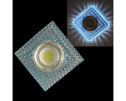 Точечный светильник  42197-9.0-001PL MR16+LED3W LBL Reluce