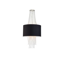 Настенный светильник Cosmopolitan COSMOPOLITAN W2970.2 black Lucia Tucci