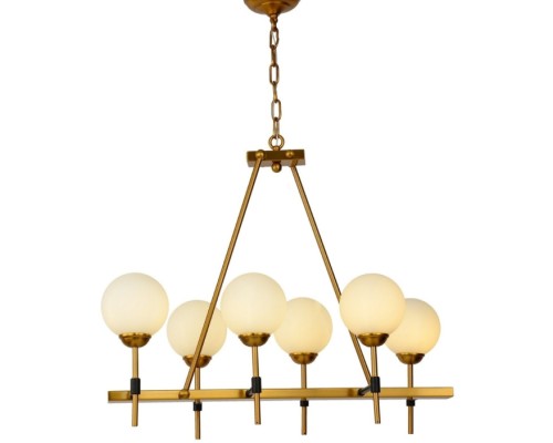 Подвесная люстра  LDP 7004-6 MD+BK Lumina Deco