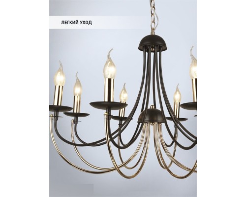 Подвесная люстра Kali WD3540/8H-CF-FGD-CL Wedo Light