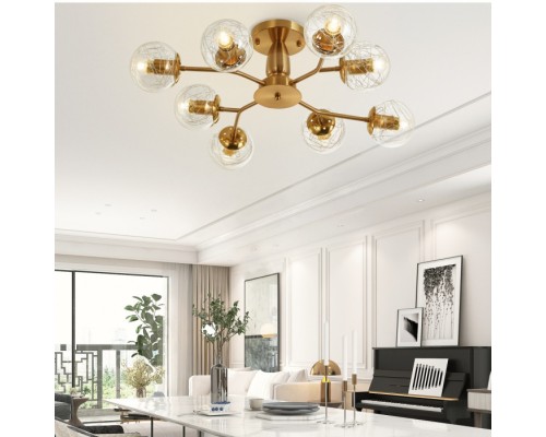 Потолочная люстра Neapolis-75908 275908/8 GD Arte Milano