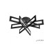 Потолочная люстра Stalker 9082-R800-X 128W BK iLedex