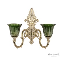 Бра 7203 7203B15/2/210 GW P2 U Clear-Green/H-1K Bohemia