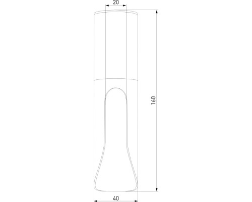 Точечный светильник Apex 25113/LED Elektrostandard