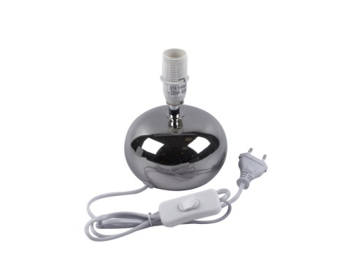 Интерьерная настольная лампа  UML-B307 E14 SILVER/WHITE Uniel
