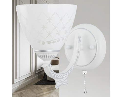 Бра AM343837 343837/1W WT+SL Arte Milano