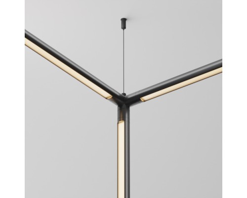 T-образный вертикальный коннектор Accessories for system Shelf CA016TC-B Maytoni