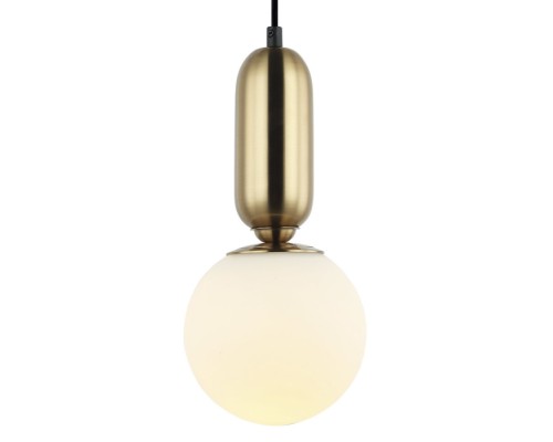 Подвесной светильник Ermin LH4112/1PS-BK-BR Lumien Hall