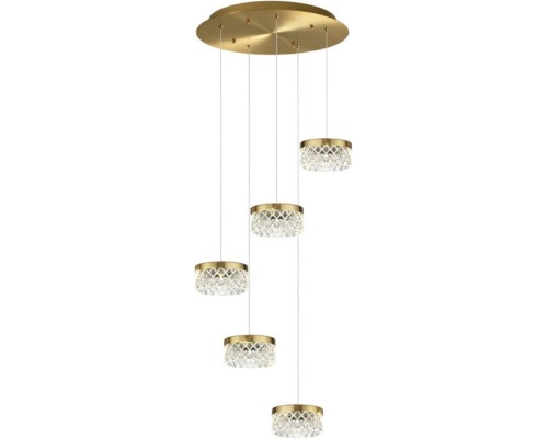 Подвесная люстра Fivre 5032/30L Odeon Light