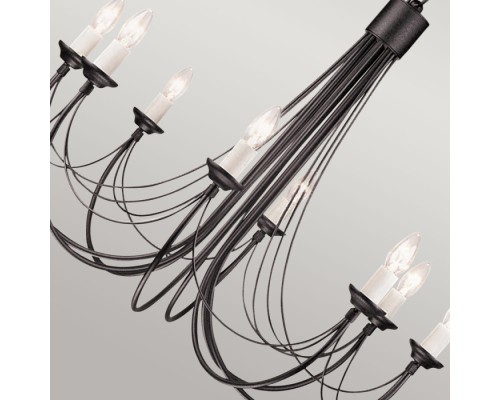 Подвесная люстра Carisbrooke CB8-BLACK Elstead