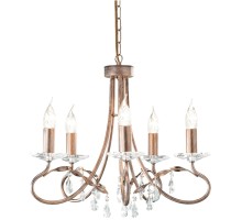 Подвесная люстра Christina CRT5-SILVER-GOLD Elstead