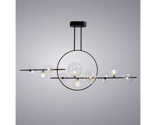 Потолочная люстра Saturn A7790SP-75BK Arte Lamp