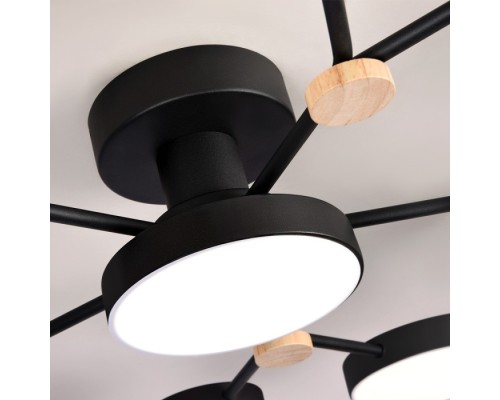 Потолочная люстра LED4U L3201-960 BK LED4U