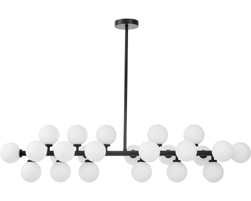 Потолочная люстра Marsiada LDP 6033-24 BK Lumina Deco