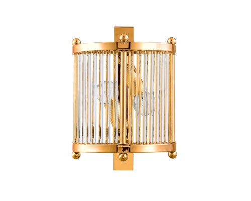 Бра Tadeo TADEO AP2 GOLD/TRANSPARENTE Crystal Lux
