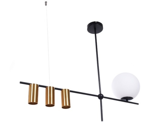 Подвесной светильник  LDP 6042-4 BK+MD Lumina Deco