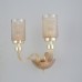 Бра Silvestro SILVESTRO AP2 AMBER Crystal Lux