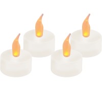 Декоративная свеча  ULD-F070 WARM WHITE TEACANDLE SET4 Uniel