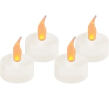 Декоративная свеча  ULD-F070 WARM WHITE TEACANDLE SET4 Uniel
