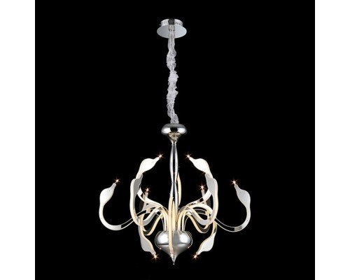 Подвесная люстра 11273 11273/12C CHROME, LED Natali Kovaltseva