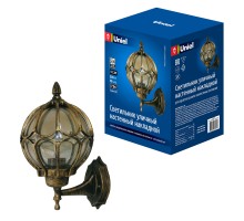 Настенный светильник уличный  UUL-S90A 60W/E27 IP54 GOLD Uniel
