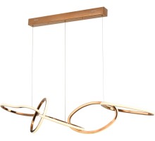 Подвесной светильник  LED LAMPS 81360 ROSE GOLD Natali Kovaltseva