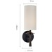 Бра Wall lamp MT8865-1W black DeLight Collection