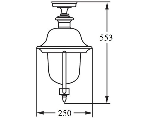Потолочный светильник уличный MADRID-COOPER 84305cA Bl Oasis Light