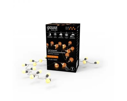 Гирлянда Solar GS034 Gauss