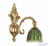 Бра 7109 7109B15/1/210 G P1 D Clear-Green/H-1K Bohemia