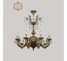 Подвесная люстра 31.12 31.12.8.KR175SP.250IT.GB.Sp.Amber.Blue.1A Art Classic