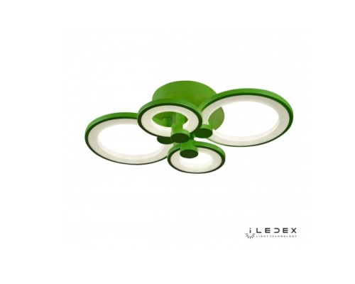 Потолочная люстра Ring A001/4 Green iLedex