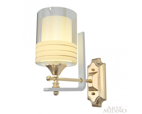Бра Florentia-6087 306087/1W Wh/Gd Arte Milano