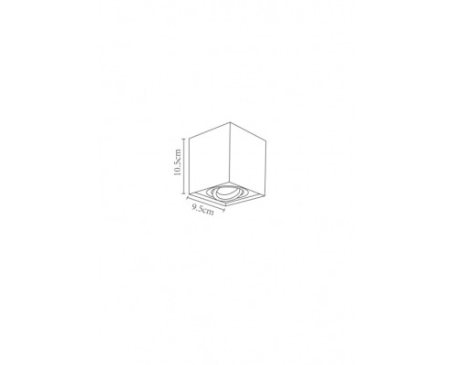 Точечный светильник Factor A5544PL-1WH Arte Lamp
