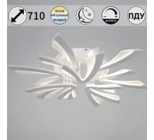 Потолочная люстра  59090-0.3-6+3 WH Reluce