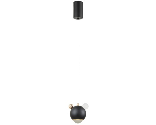 Подвесной светильник Amigo AMIGO SP LED BLACK Crystal Lux