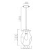Подвесной светильник Alba VL1651P01 Vele Luce