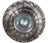 Точечный светильник  6010/D MR16 SL+BK Sneha