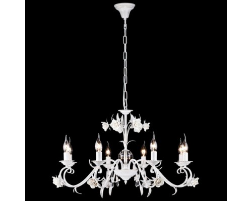 Подвесная люстра Jennifer 11394/8C WHITE GOLD Natali Kovaltseva