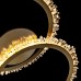 Потолочная люстра Quartz Halo MX20020154-2A satin gold DeLight Collection