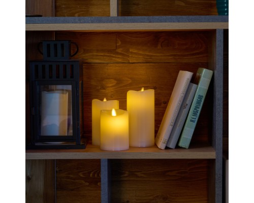 Световая фигура  ULD-F065 WW RC CANDLE SET3 Uniel