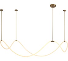 Подвесной светильник 10521 10521P brass/white DeLight Collection