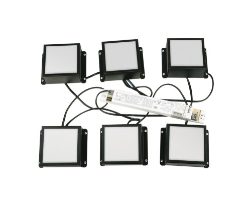 Точечный светильник Grilyato Mini ULP-1010 42W/4000К IP40 GRILYATO OPAL BLACK KIT06 Uniel